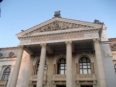 Das Nationaltheater in Iași / Jassy