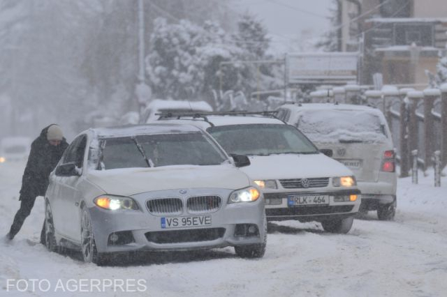 Les effets de l’hiver sur l’est de la Roumanie