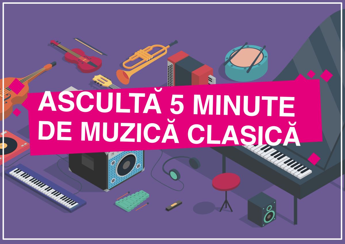 Ascultă 5 minute de muzică clasică – între 1 și 31 martie, în spații neconvenționale