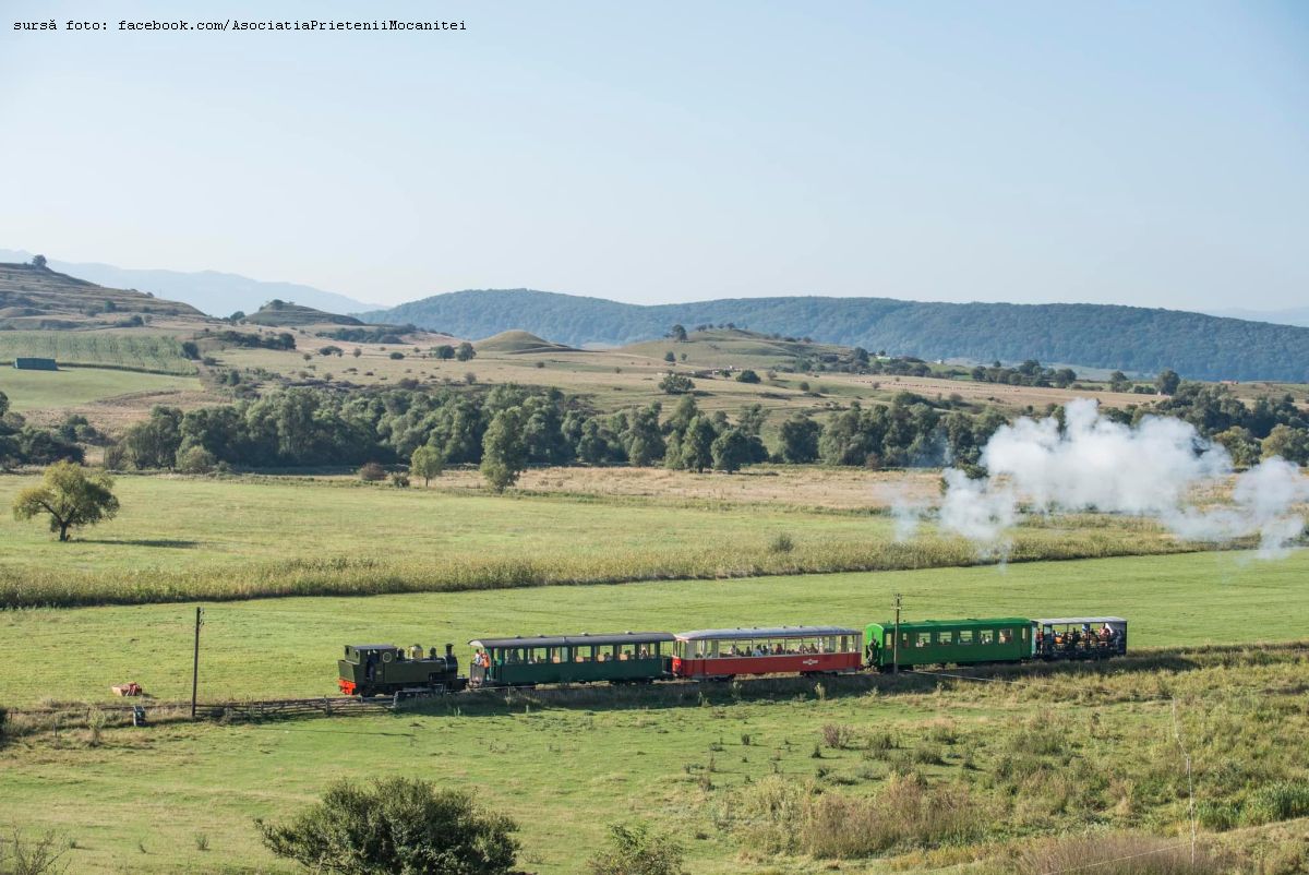 Voyage à bord de la Mocanita, au coeur de la vallée Hârtibaciului, dans le département de Sibiu