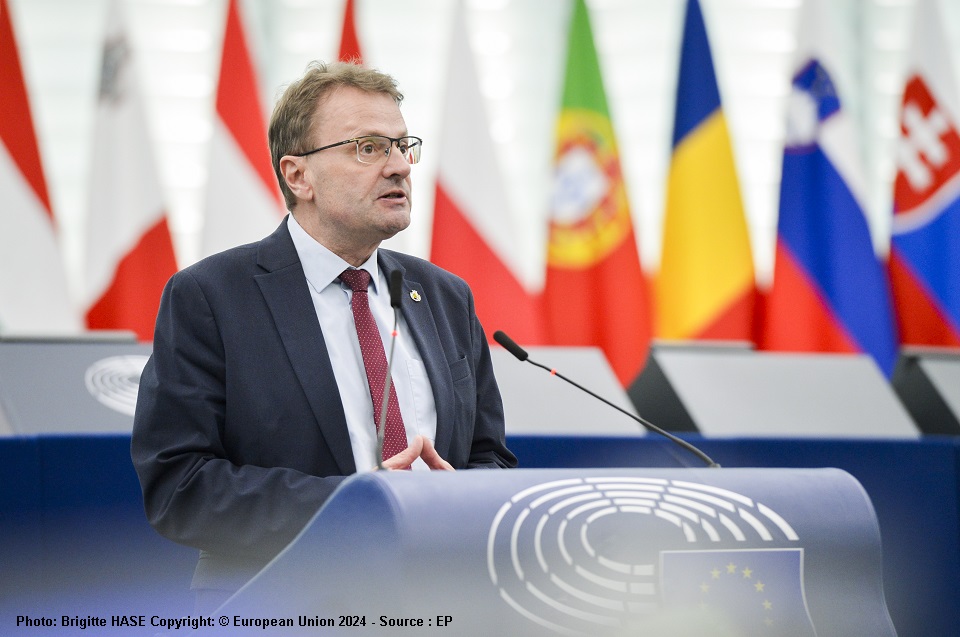 Hannes Heide (photographer: Brigitte HASE Copyright: © European Union 2024 - Source: EP)