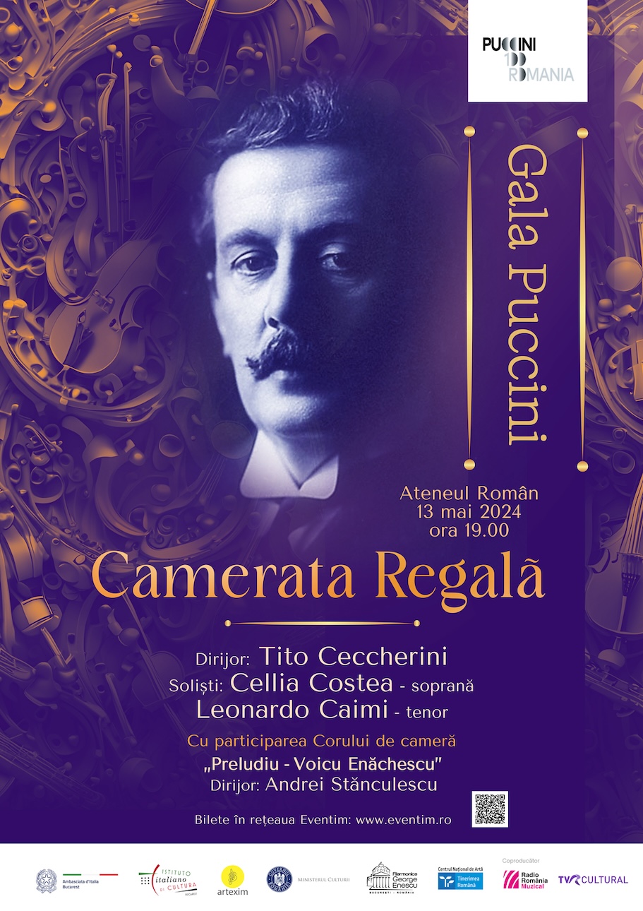 Gala Puccini all’Ateneo Romeno di Bucarest