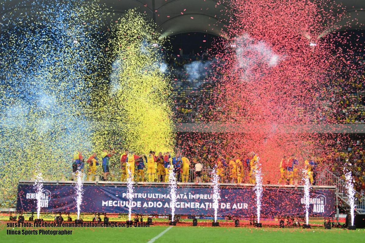 Match d’adieu de la “génération d’or” du foot roumain