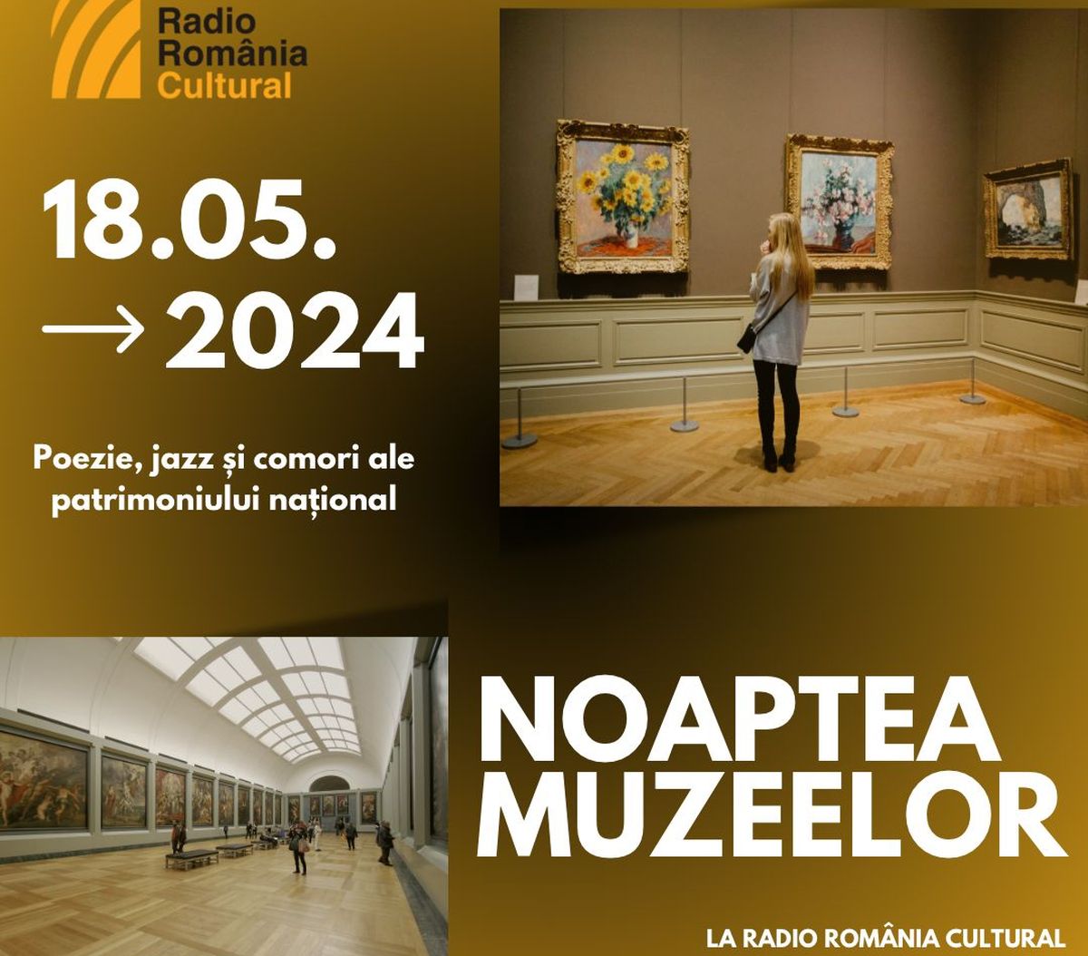 “Noaptea Muzeelor” la Radio România Cultural cu poezie, jazz și comori ale patrimoniului național