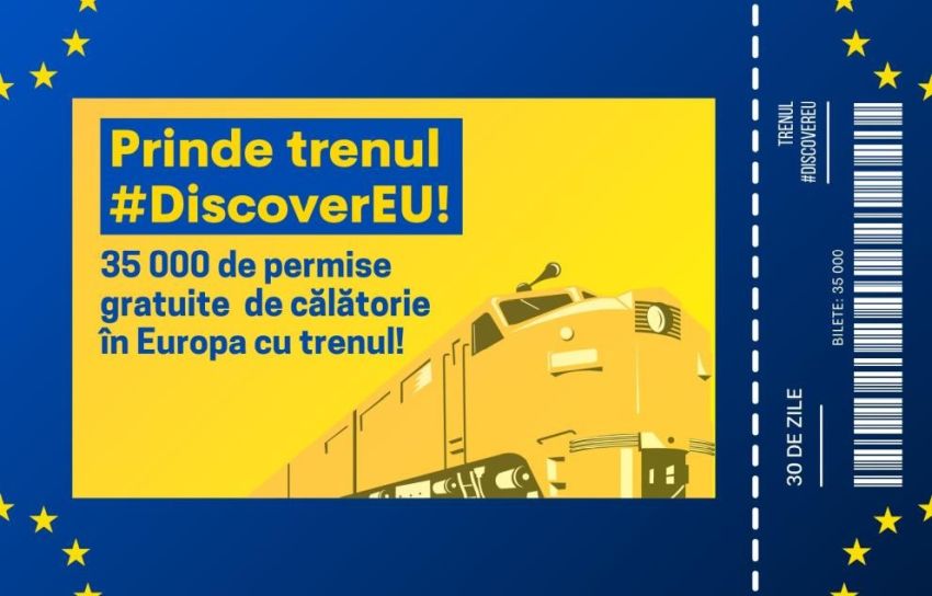 Tinerii români primesc peste 1000 de permise de călătorie, în cadrul programului “DiscoverEU”