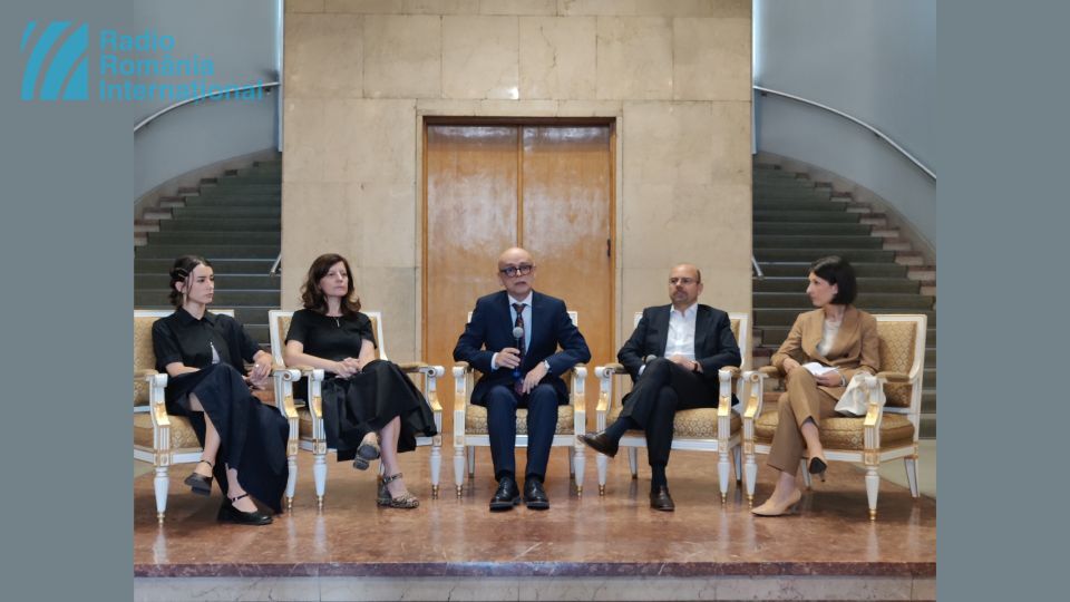 Inaugurazione della mostra "Ileana Sonnabend & Arte Povera" al Museo Nazionale d’Arte della Romania (foto: Radio Romania Internazionale)