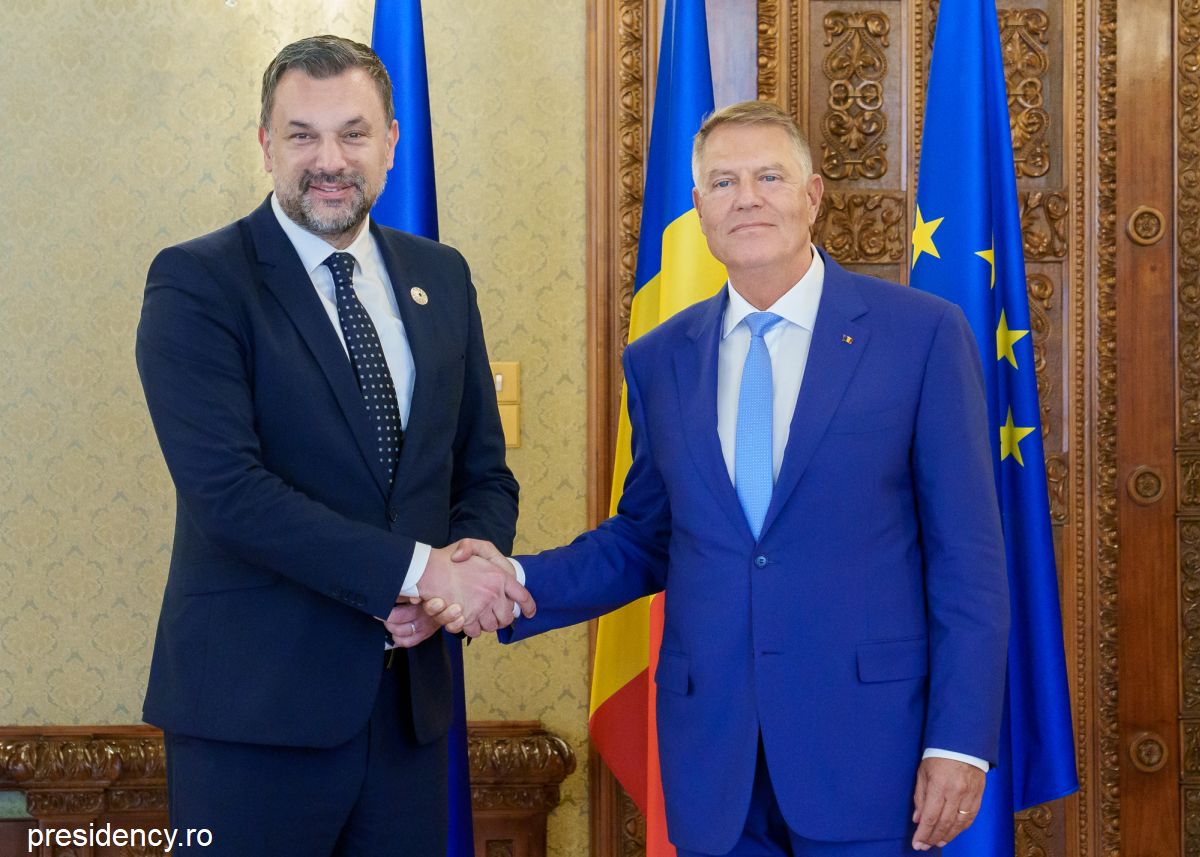 Elmedin-Konakovic, primit la Cotroceni de Klaus Iohannis / Foto:  presidency.ro