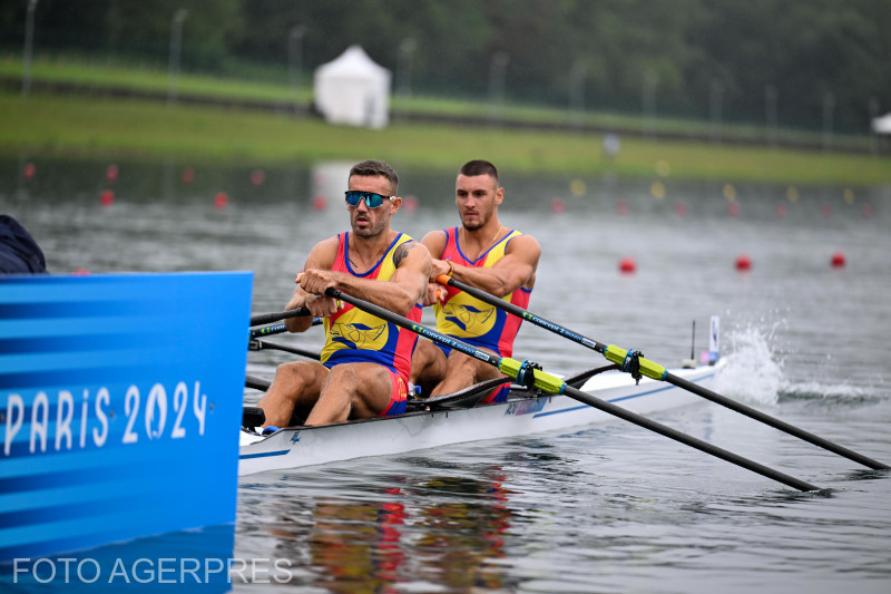 Juegos Olímpicos de París: Oro en doble scull masculino-Andrei Cornea y Marian Enache