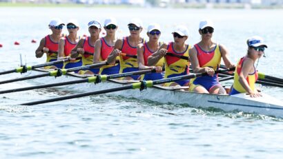 Or pour la Roumanie en aviron – huit de pointe avec barreur