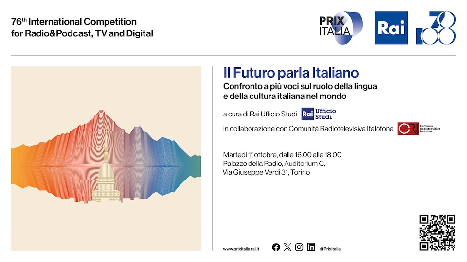 La Comunità Radiotelevisiva Italofona al Prix Italia 2024 