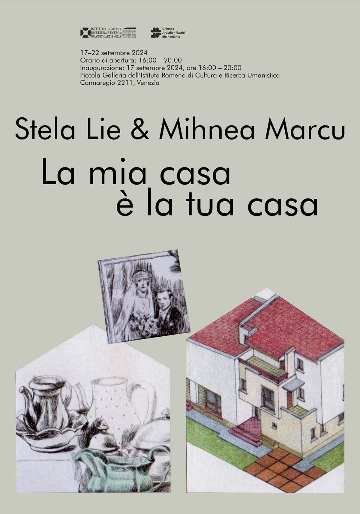 “La mia casa è la tua casa” all’Istituto Romeno di Cultura e Ricerca Umanistica di Venezia