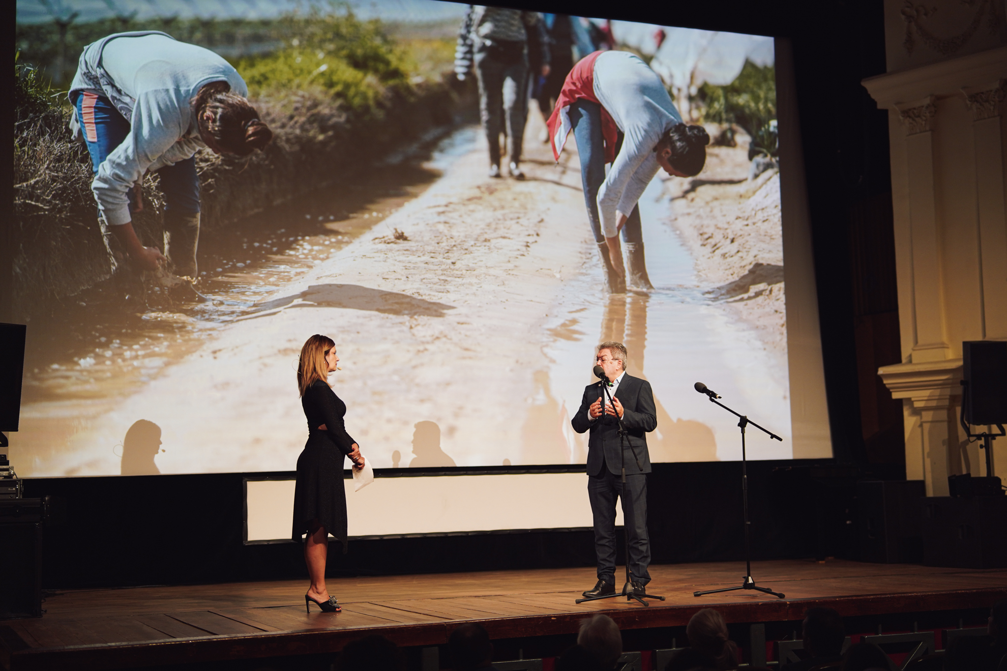 Deschiderea festivalului de la Sibiu (Foto: fb.com / Astra Film Festival)