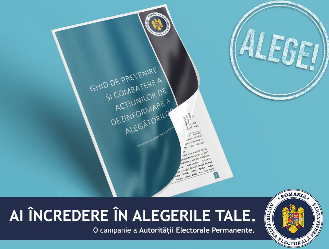 Ghid de prevenire şi combatere a acţiunilor de dezinformare a alegătorilor