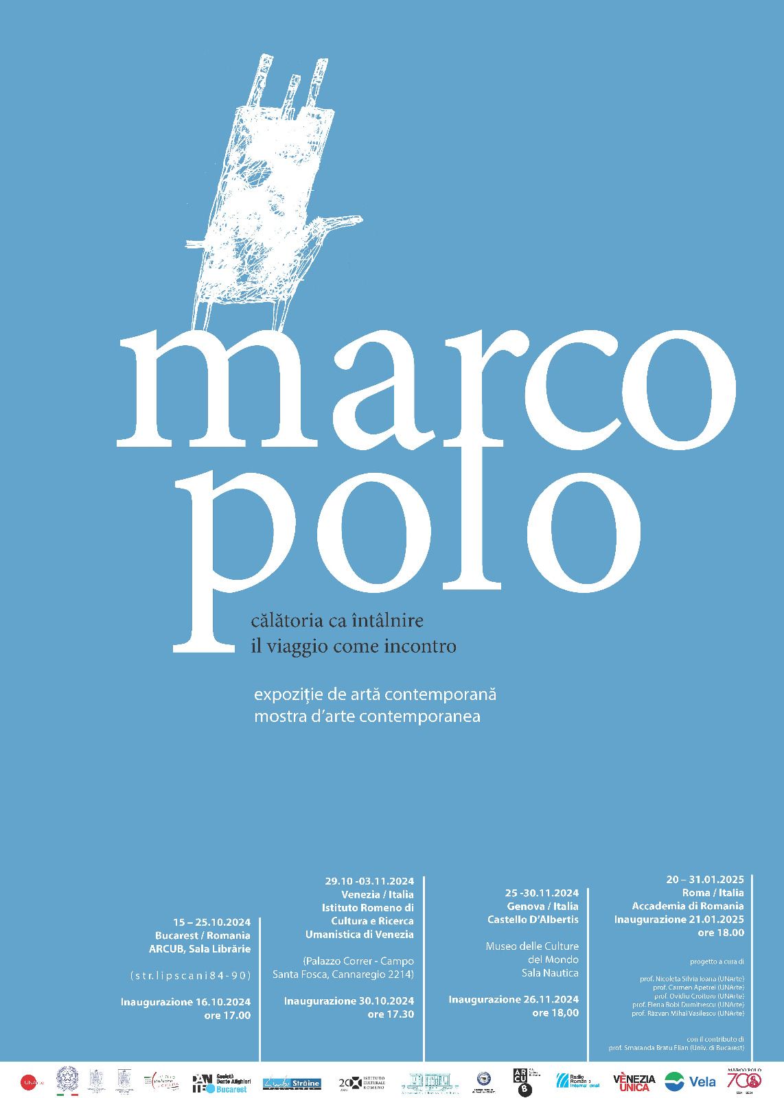 “Marco Polo: il viaggio come incontro”, in mostra all’Istituto Romeno di Cultura e Ricerca Umanistica di Venezia