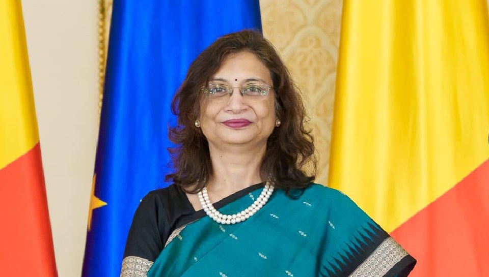 H.E. Manika Jain, Ambassador of India to Romania, at the Romanian Travel Fair