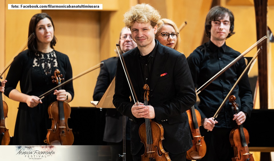 Violonistul Florin Iliescu (foto Facebook.com/filarmonicabanatultimisoara)