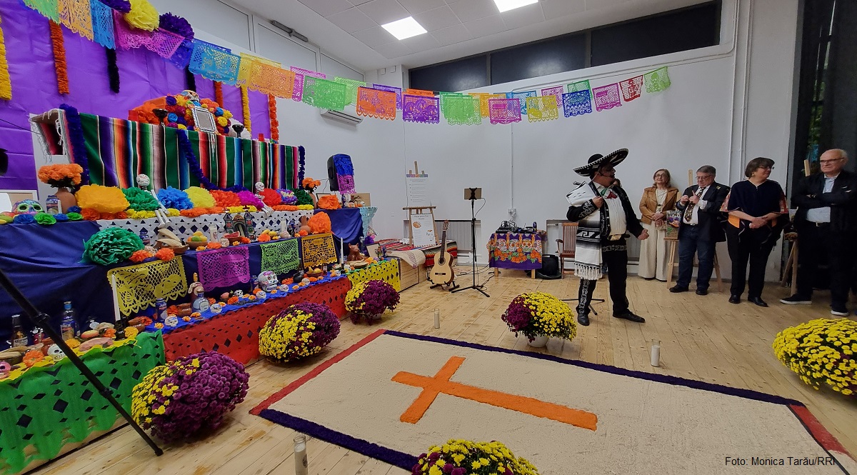 El Día de Muertos celebrado en Bucarest