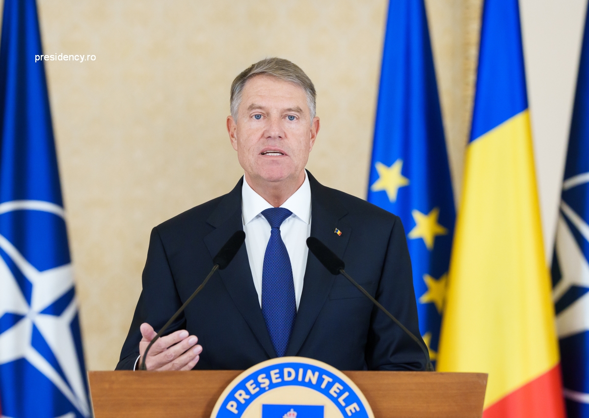 Preşedintele României, Klaus Iohannis, demisionează