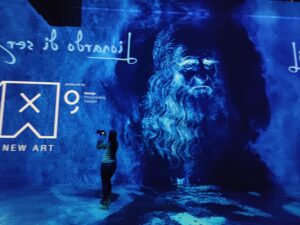 „Da Vinci. The Immersive Show”, la MINA