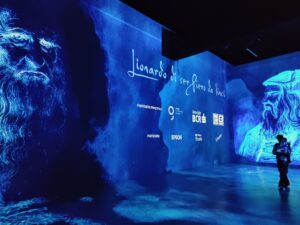 „Da Vinci. The Immersive Show”, la MINA