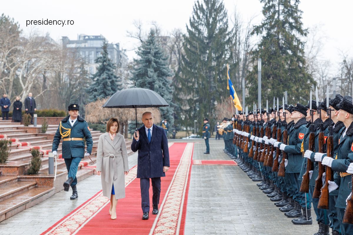 Maia Sandu and Ilie Bolojan, in Chișinău / Photo: presidency.ro